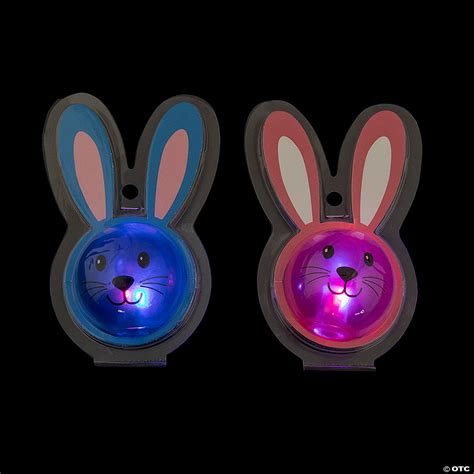 Easter Bunny Light Up Bouncy Balls Oriental Trading