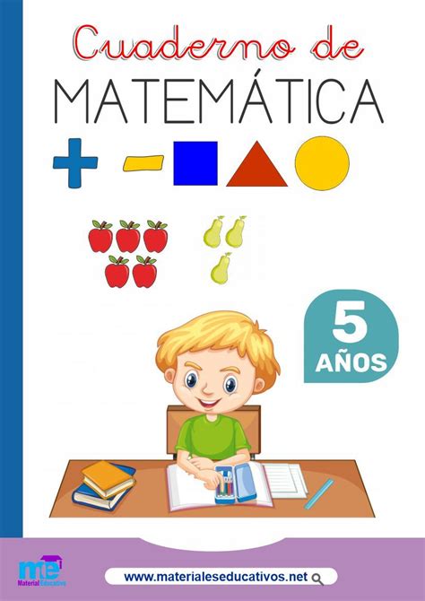 Cuadernillo De MatemÁtica Inicial 5 AÑos Imprimir En Pdf En 2021