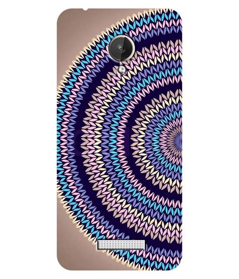 Zapcase Printed Back Case For Micromax Canvas Spark Printed Back