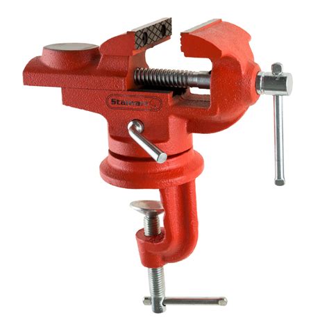 Inch Jaw Steel Universal Degree Swivel Table Top Vise By
