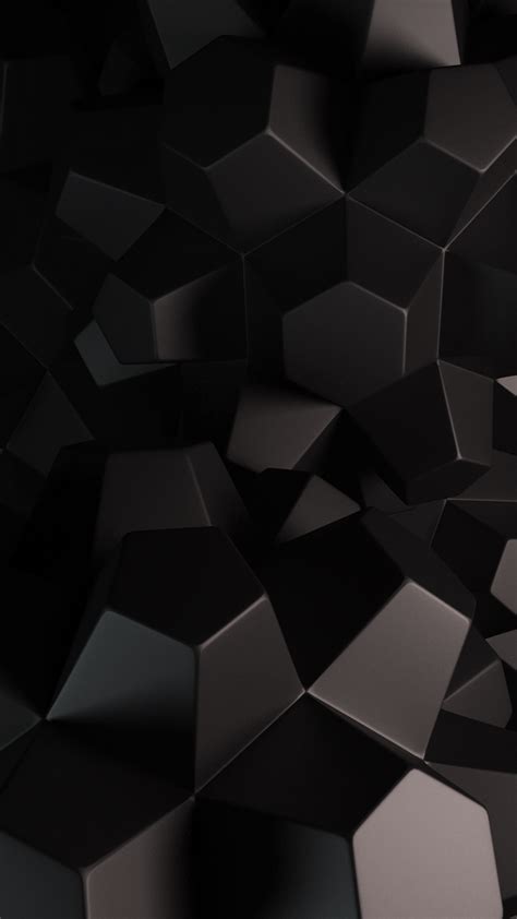 Galaxy Note Hd Wallpapers Abstract 3d Hexagons Galaxy