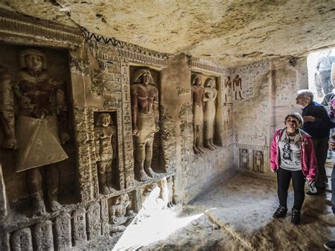 After More Than 4 000 Years Vibrant Egyptian Tomb Sees The Light Of Day Ncpr News