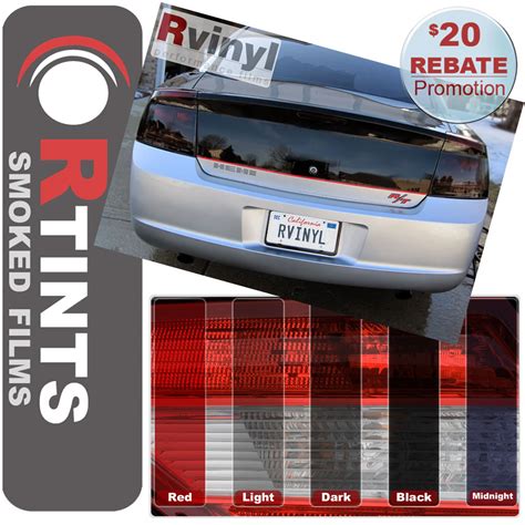 Check spelling or type a new query. Pro Precut Smoke Taillight Tint Film Kit Dodge Charger ...