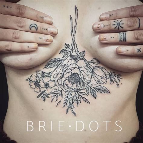 101 Best Floral Sternum Tattoo Ideas That Will Blow Your Mind Outsons