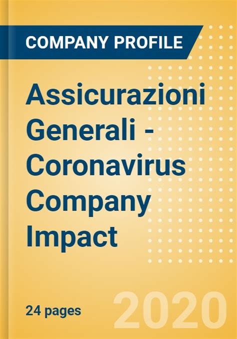 Assicurazioni Generali Coronavirus COVID 19 Company Impact