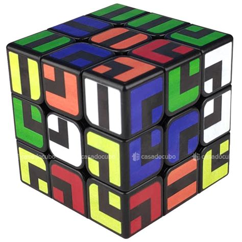 Cubo Mágico 3x3x3 Z Cube Labirinto Infinito Maze