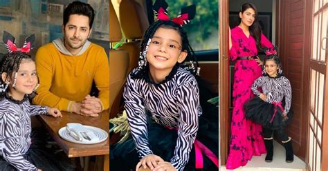 Ayeza Khan And Danish Taimoor Awesome Pictures With Their Daughter