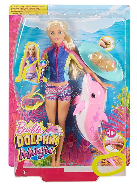 Buy Barbie Dolphin Magic Dolphin Trainer Doll At Mighty Ape Nz