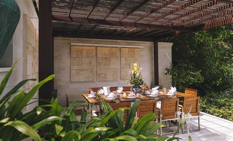 The Arsana Estate Outdoor Dining Area Beautiful Decor Outdoor