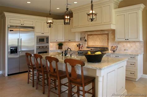 Face frame style custom kitchen cabinets. Pictures of Kitchens - Traditional - Off-White Antique ...