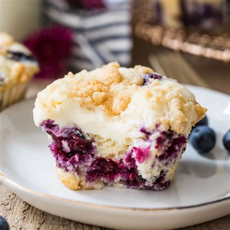 Blueberry Cream Cheese Muffins