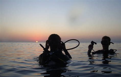 Sunset Dive Sky Red Sea