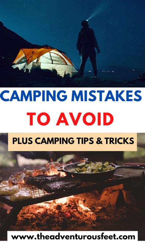 21 Biggest Camping Mistakes To Avoid As A First Time Camper