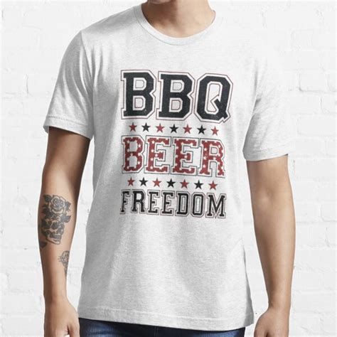 Bbq Beer Freedom Bbq Freedom Bbq Beer Freedom Guy Bbq Beer Freedom Walmart T Shirt By