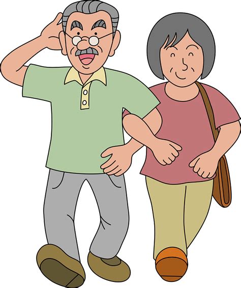 Old Couple Clipart Free Download Transparent Png Creazilla