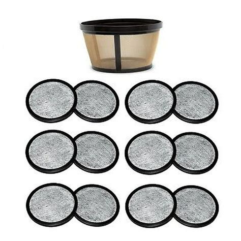 10 12 Cup Coffee Filter And 12 Water Filters For Mr Coffee Coffeemakers