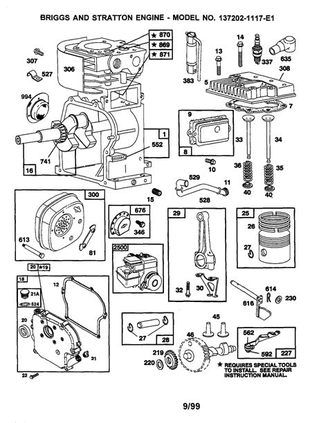 Diagram Of Briggs And Stratton Lawn Mower Engine Diagram Briggs