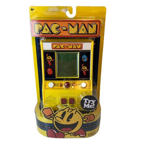 Pac Man Mini Arcade Handheld Retro Classic Portable Video Game Etsy