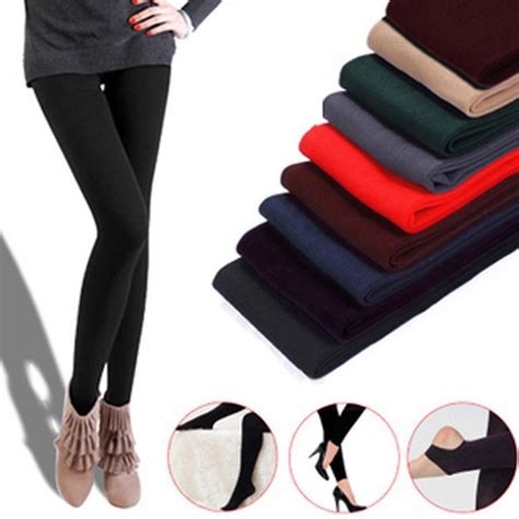 sexy women tights velvet thick warm stretched slim skinny pantyhose solid color autumn and