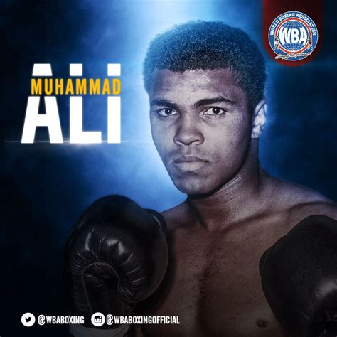 Lets Remember Muhammad Ali World Boxing Association