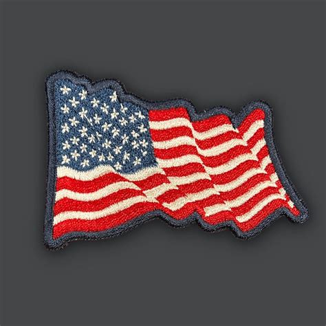American Flag Patch Etsy