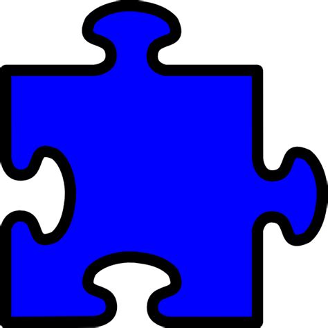 Puzzle Piece Clip Art At Vector Clip Art Online Royalty
