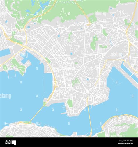 Downtown Vector Map Of Hong Kong China This Printable Map Of Hong