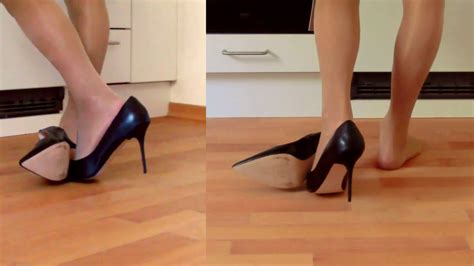 Beautiful Girls Wear Black High Heels In Kitchen Looks Stunning Youtube