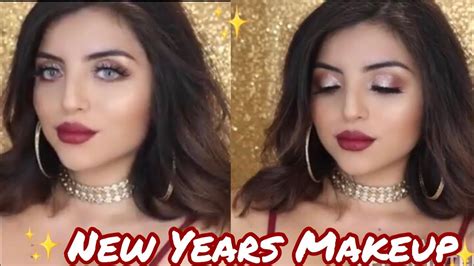 Last Minute New Years Makeup Tutorial Youtube