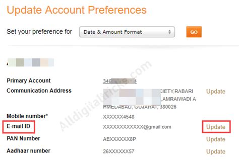 Here is the step by step process of change address in icici bank account online. ICICI Bank - Register/Change Email ID Online ...