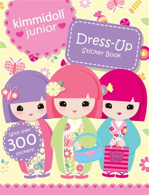 Kimmidoll Junior Dress Up Sticker Book Scholastic Kids Club