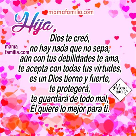 🧡 Bellas Frases Para Una Hija Con Imágenes Bonitas 🧡