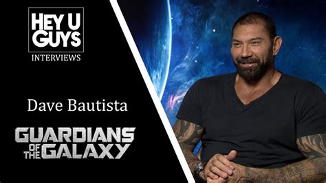 Dave Bautista Interview Guardians Of The Galaxy Youtube