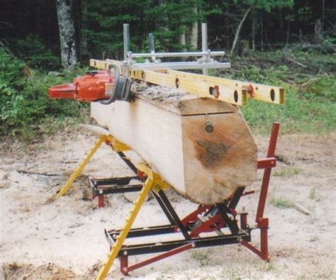 Chainsaw Milling On Location Chainsaw Mill Lumber Mill Chainsaw