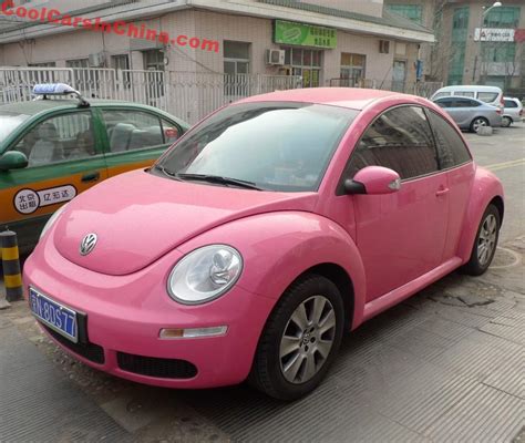 Volkswagen New Beetle Is Pink In China