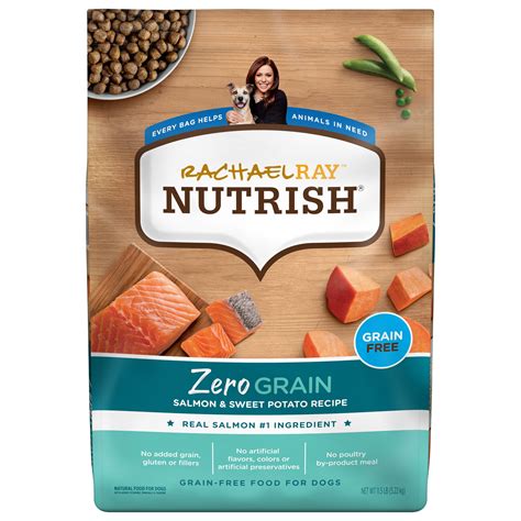Rachael Ray Nutrish Zero Grain Salmon And Sweet Potato Recipe Dry Dog