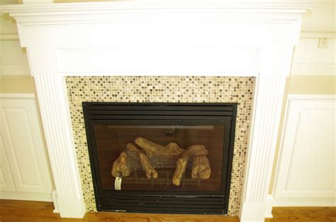 Mosaic Tile Around Fireplace Tile Around Fireplace Fireplace Decor