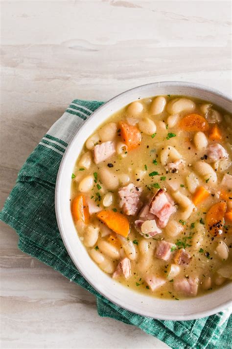 This recipe, for example, begins with a lesson on how to cook dried beans, a skill every cook should have, and then shows how to transform them into a. Easy Ham and Bean Soup Recipe - ready in just 30 minutes!