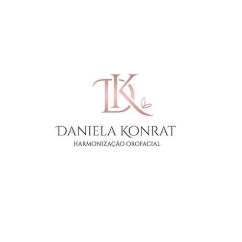 Daniela Konrat Harmonização Orofacial Criação de Logo Para Saúde