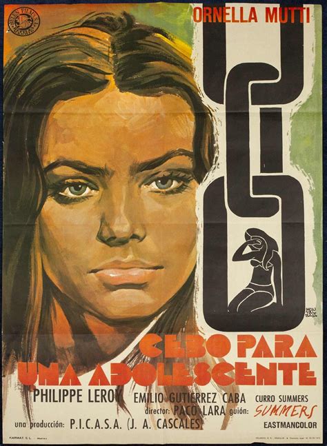 Cebo Para Una Adolescente Poster Cinema Posters Ornella Muti Comedy