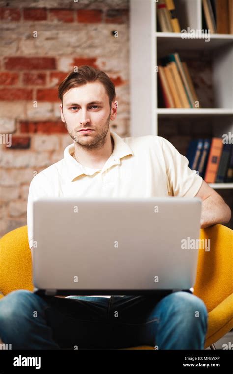 Man Computer Hi Res Stock Photography And Images Alamy