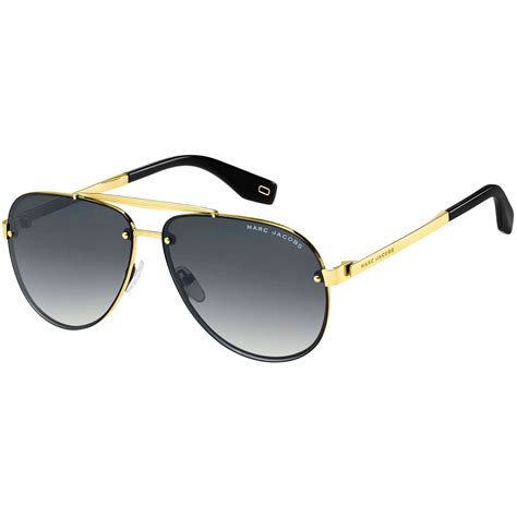 Marc Jacobs Metal Aviator Sunglasses Marc317s 2f79o Men S Sunglasses Clothing And Accessories