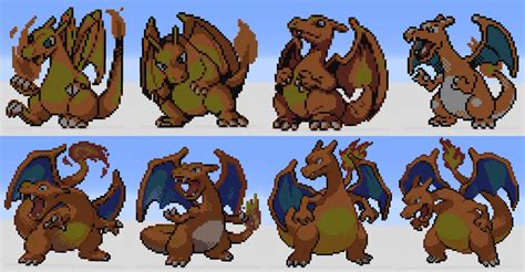 Charizard Sprites By Acetrainerwolf On Deviantart