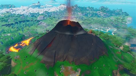 Fortnite Volcano Map