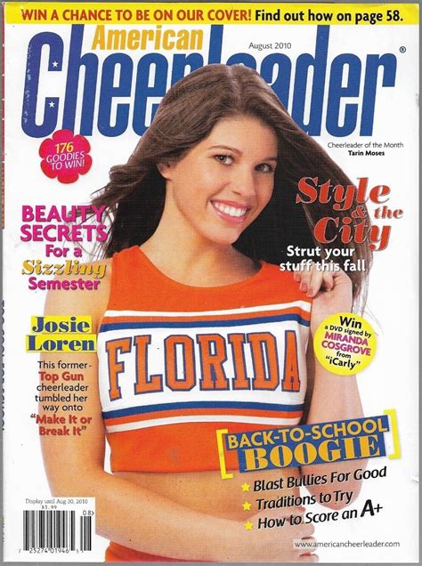 American Cheerleader August Beauty Secrets For A Sizzling