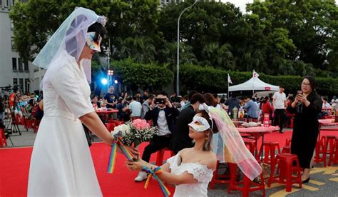 Taiwan Celebrates Asias First Same Sex Marriages