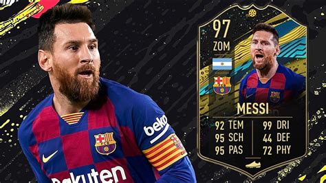 Fifa 20 Lionel Messi 97 If Player Review I Fifa 20 Ultimate Team Youtube