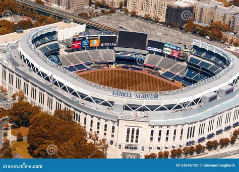 New York City May 22 2013 Yankee Stadium Aerial View Home