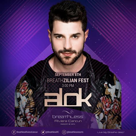 Amresorts Confirma Presença De Dj Alok Na Breathzilian Fest Em Cancún