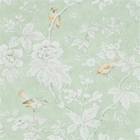 Chiswick Grove Sage Wallpaper Sanderson By Sanderson Design